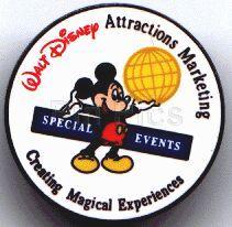 Walt Disney Attractions Marketing Special Events