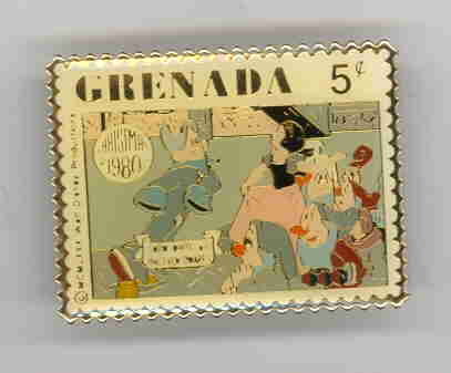 Snow White Stamp Pin
