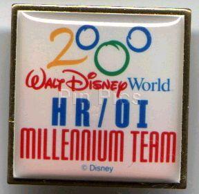 WDW - HR/OI Millennium Team 2000 - Cast