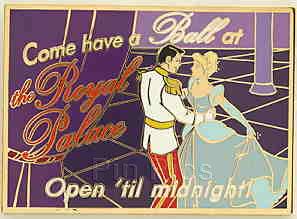 Disney Auctions - Postcard Series #3 (Cinderella at Royal Palace)