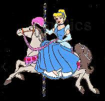 Disney Auctions - Princess Carousel Horse - Cinderella Silver Prototype