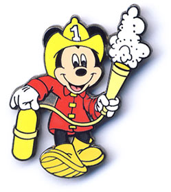 DL - Fireman Mickey with Fire Extinguisher