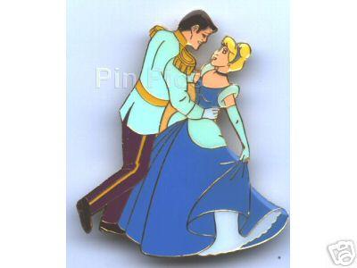 Cinderella Sketch Animation Cel Framed Pin set - Pin Only