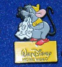 Walt Disney Home Video - Gus with Cheese from Cinderella