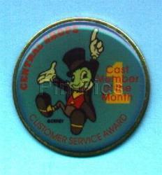 Central Shops 'Cast Member of the Month' pin