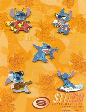 B5 Disney FiGPiN Event Exclusive LE Stitch with Ice Cream #982