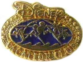 Disney Vacation Club Gold & Blue Pin