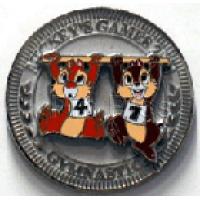 JDS - Chip & Dale - Gymnastics - Silver Medal - Mickeys Games 2004