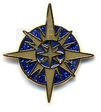 Disney Auctions - Tink Starburst Compass Pin (From Lanyard & Pin Set)