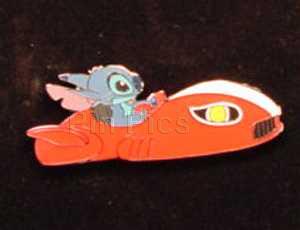 Disney Auctions - Stitch in Red Car / Space Cruiser (Black Prototype)