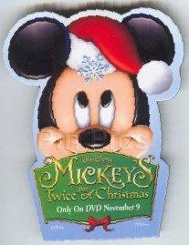 Mickey's Twice Upon a Christmas Button