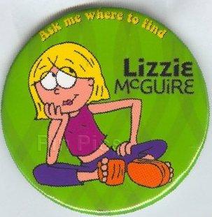 Disney's Lizzie McGuire Button