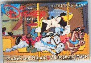 Disneyana 1998 Mickey and Minnie Button
