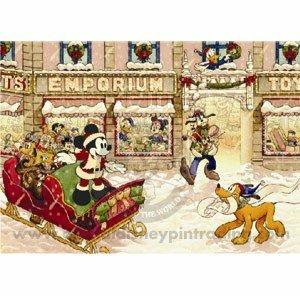 WDW - Mickey, Pluto, Minnie, Daisy, Donald & Goofy - Emporium - Greeting Card - Spectacle of Pins 2004