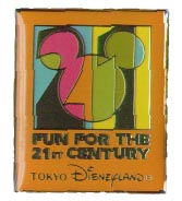 TDR - Mickey Head Icon - Fun for the 21st Century - Orange - TDL