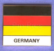 WDW - Germany Flag - Epcot 15 Year Future World / World Showcase Framed Set