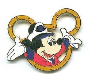 DCL - Captain Mickey Mouse in Port Hole