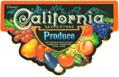 DCA - California Produce Orange Crate Label