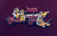 Disneyland Fire Engine Truck - FAB 4