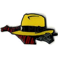 Dick Tracy - Hat, tie and gun