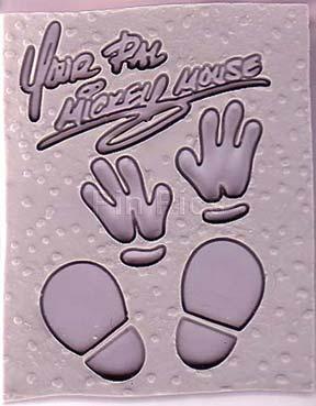 DCA - Rubber Hand/Foot Prints (Mickey)