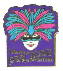 Port Orleans Party Mask