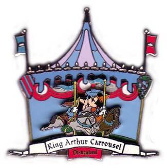 DLR - King Arthur Carrousel (Mickey & Minnie) 3D