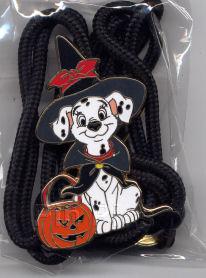 WDW - Cast Exclusive - Dalmatian Puppy/Witch - Halloween Lanyard