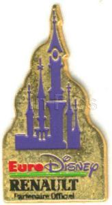 EuroDisney - Renault - Castle sponsor pin