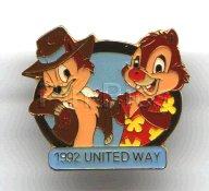 WDW - Chip & Dale - Rescue Rangers - United Way 1992