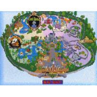 WDW - Magic Kingdom - Cardboard Map