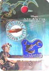 Run A - Atlantis (2 Pin Set) S.S. Ulysses Search Party & Leviathan