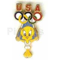 USA Olympic Rings - Tweety Bird - Gymnastics/Rings