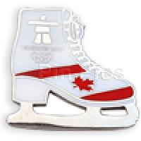 Figure Skate - Vancouver Logo/Flag