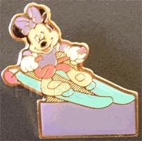 Minnie Skiing - Name Pin (Version 3)