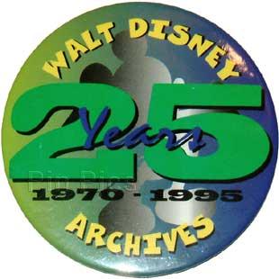 Walt Disney 25 Years 1970-1995 Archives