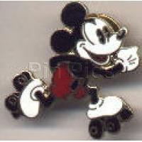 Mickey Mouse Roller Skating