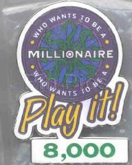 Who Wants to Be a Millionaire: Play It! Set (8000 Points)