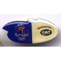 GWF Sponsor pin from Sydney Olympics