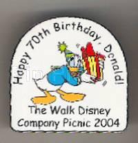 Disney Co. (TWDC) Picnic 2004 / Donald's 70th (Error)