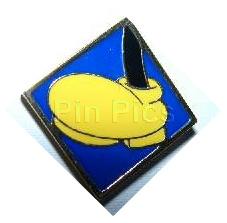 mickey's foot rectangular body part pin 4 of 4 from mickey's world