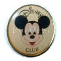 Disney club Mickey's head yellow background