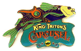 DCA King Triton's Carousel (Black & Green Fish)