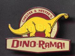 WDW - Chester and Hester's Dino-Rama - The Adventure Begins Pin Safari 2001 - Animal Kingdom - Dinosaur