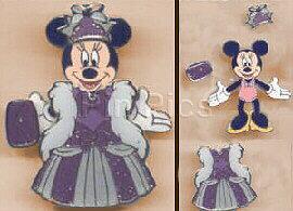 WDW - Minnie Mouse - Paper Doll Formal Attire - Magnet