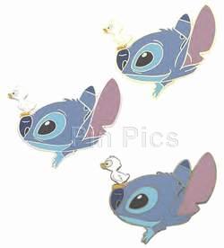 Stitch Stickers (3 Pcs/Pack)