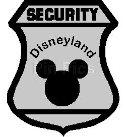 Disneyland Security Officer Badge