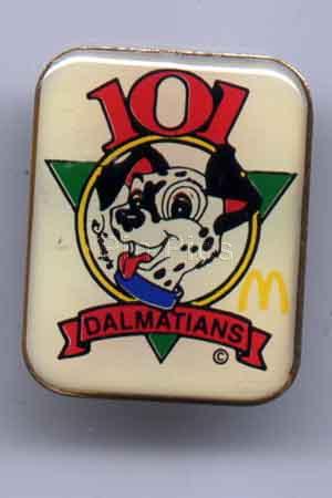 McDonald's 101 Dalmatians Promo Pin #2