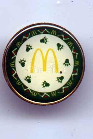 McDonald's Animal Kingdom Footprint Pin