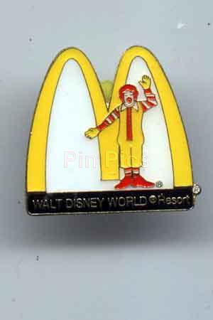 WDW  - McDonald's Resort Pin with Ronald